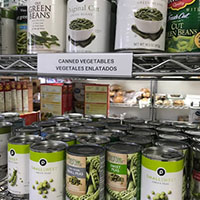 Food Pantry - Most needed item - vegetables